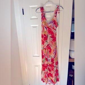 Floral Dress from the Red Dress